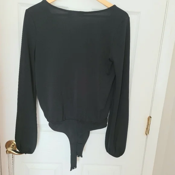 New n:Philanthropy Black Bodysuit S - Picture 2 of 10